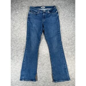 Levis Jeans Women's 8 Classic Bootcut Women's‎ Blue Stretch Denim Jeans